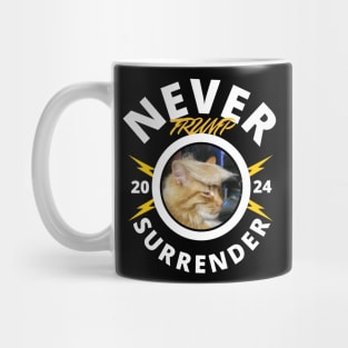 Donald Trump Never Surrender Mug